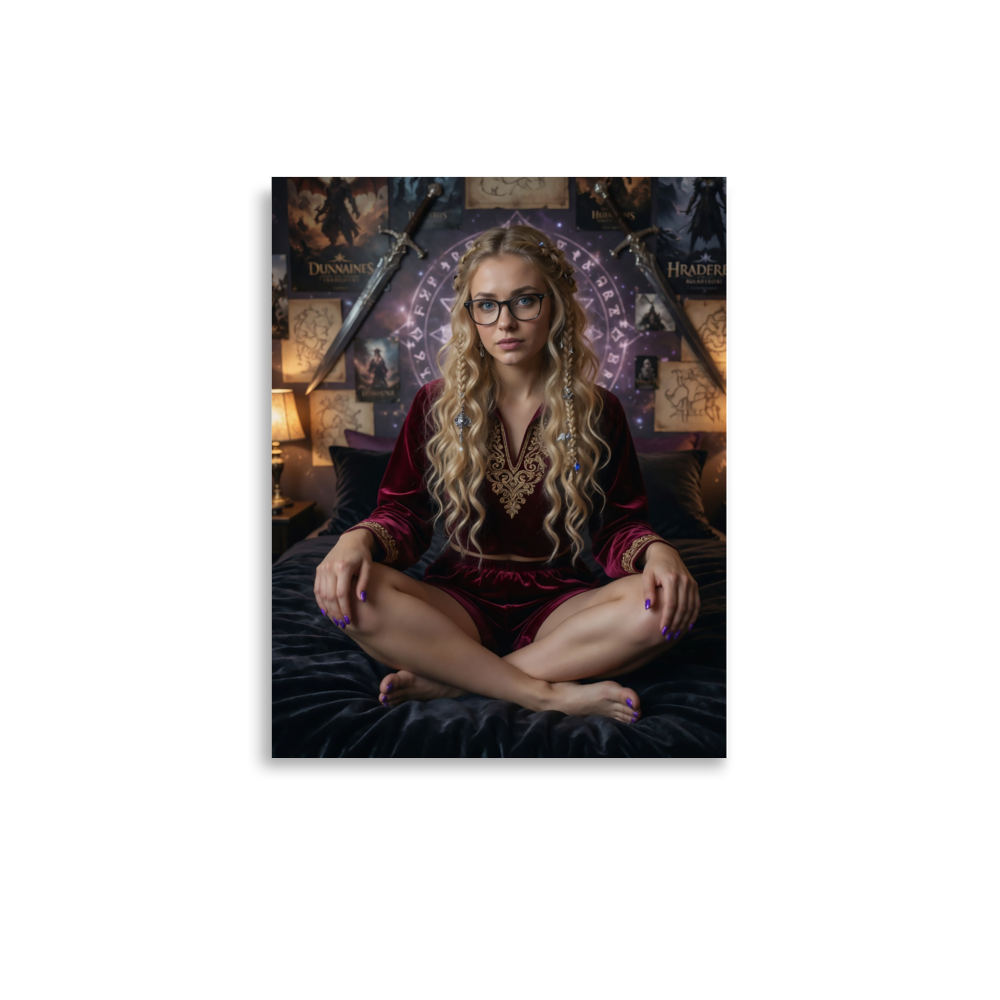 Enchanted Grove Muse Fantasy Wall Art - Image 4