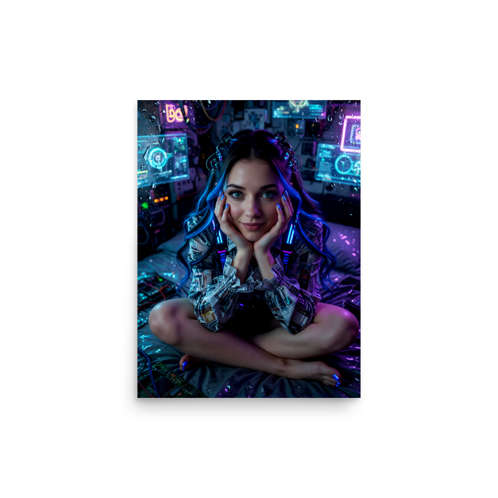 Lexi Synthetic Neon Runner - Image 5