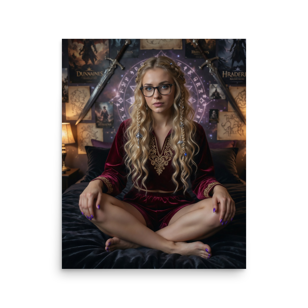Enchanted Grove Muse Fantasy Wall Art - Image 7