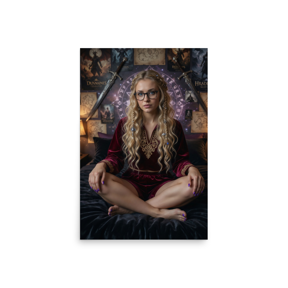 Enchanted Grove Muse Fantasy Wall Art - Image 8