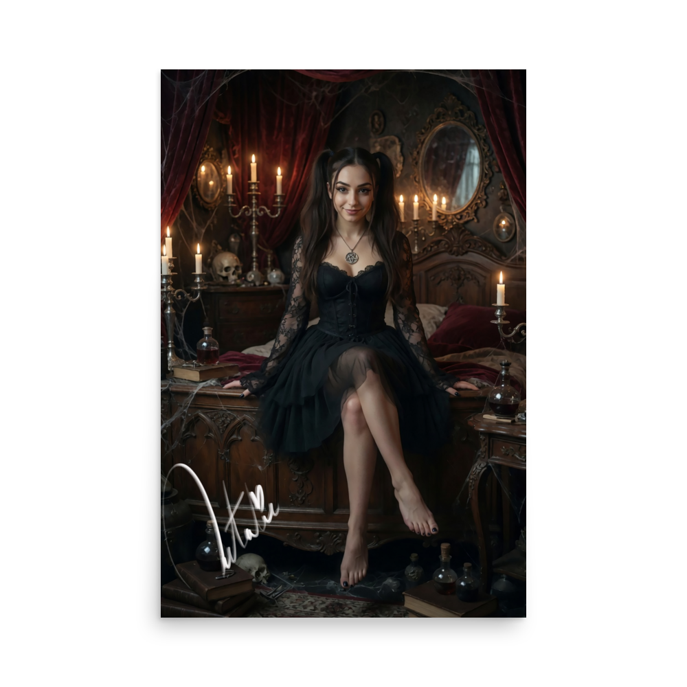 Natalie Black Orchid