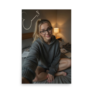Emma Webb Signed Candid Moment