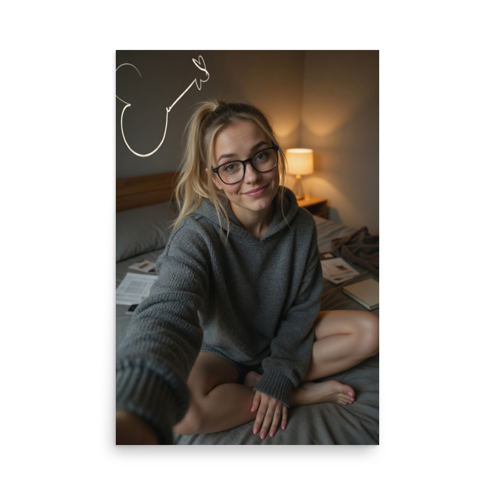 Emma Webb Signed Candid Moment