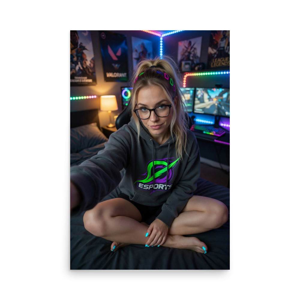 Digital Player One Gaming Aesthetic