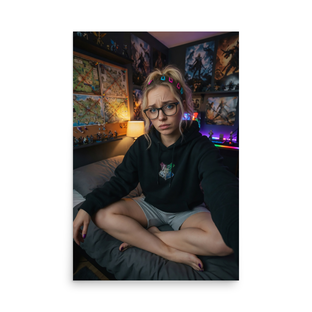 Game Mode On Modern Gamer Girl