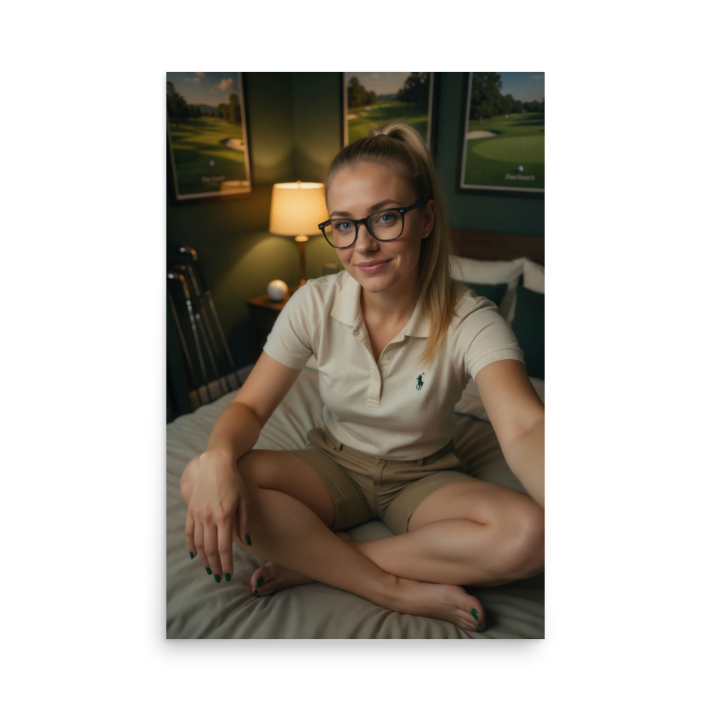 Fairway Elegance Golf Poster