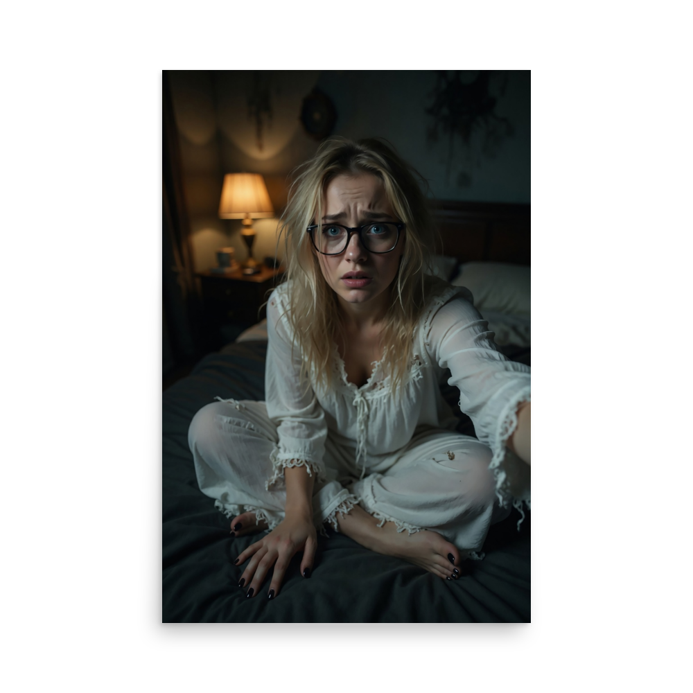 Haunted Nights Emma Webb Horror Poster