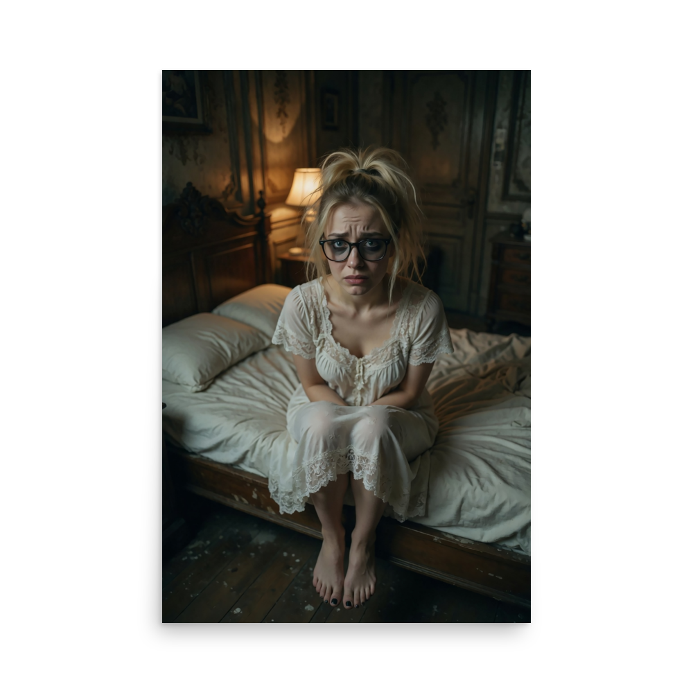 Haunted Beauty Emma Webb Horror Poster