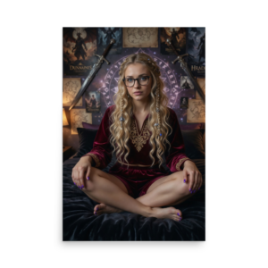 Enchanted Grove Muse Fantasy Wall Art
