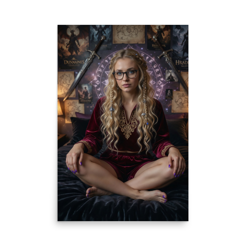 Enchanted Grove Muse Fantasy Wall Art