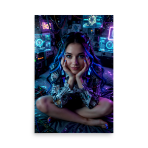Lexi Synthetic Neon Runner