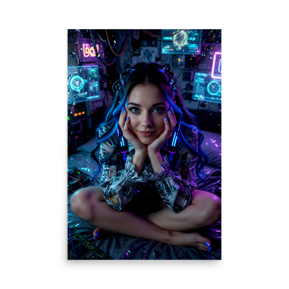 Lexi Synthetic Neon Runner