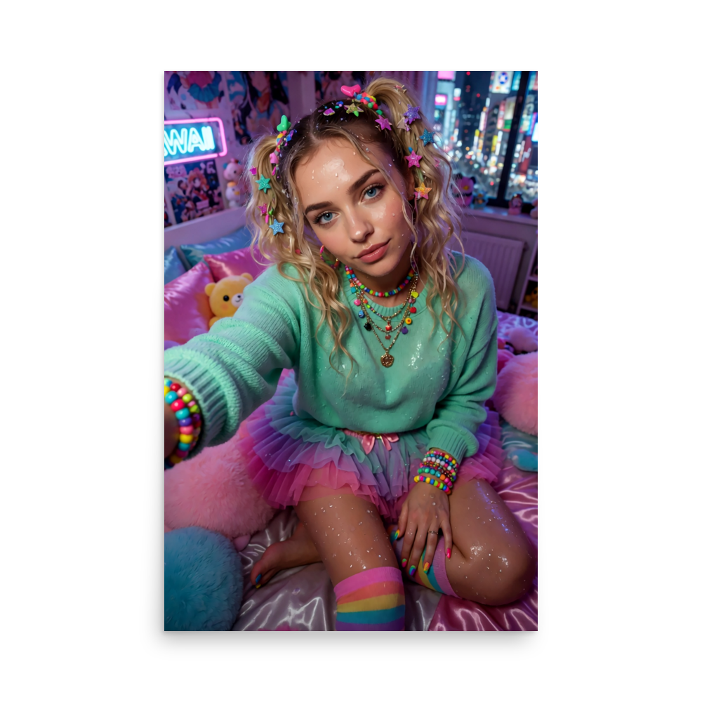 Emma Harajuku Street Style Poster
