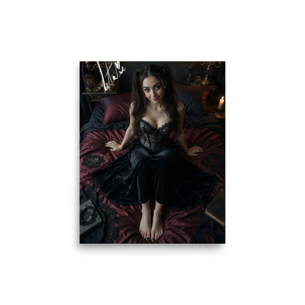 Eternal Night Queen Portrait - Image 10