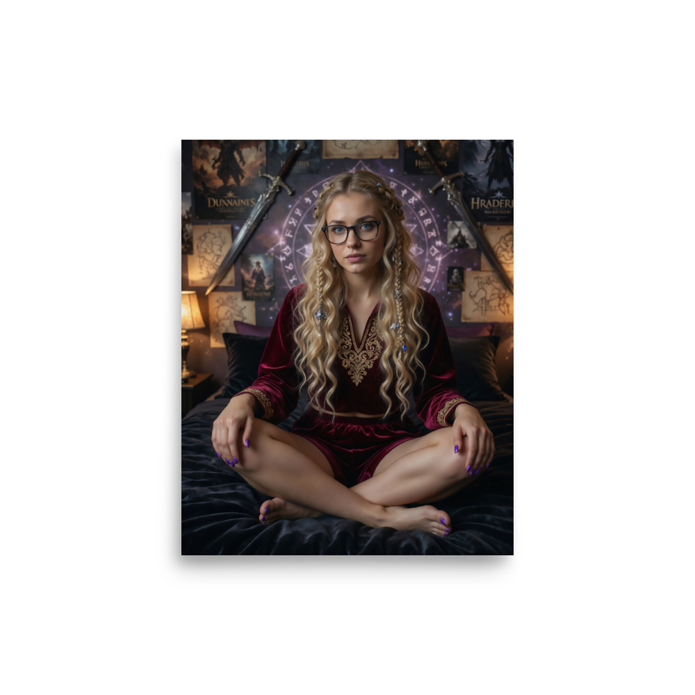 Enchanted Grove Muse Fantasy Wall Art - Image 10
