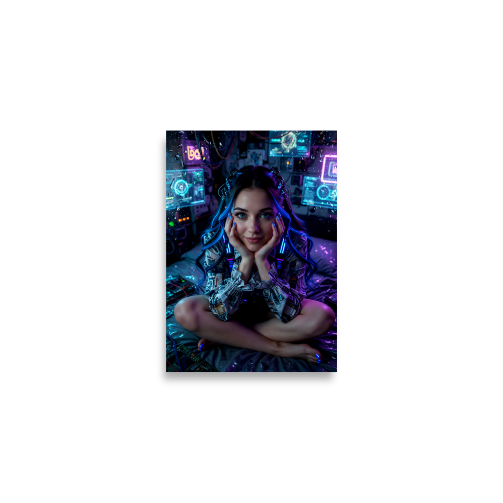 Lexi Synthetic Neon Runner - Image 3
