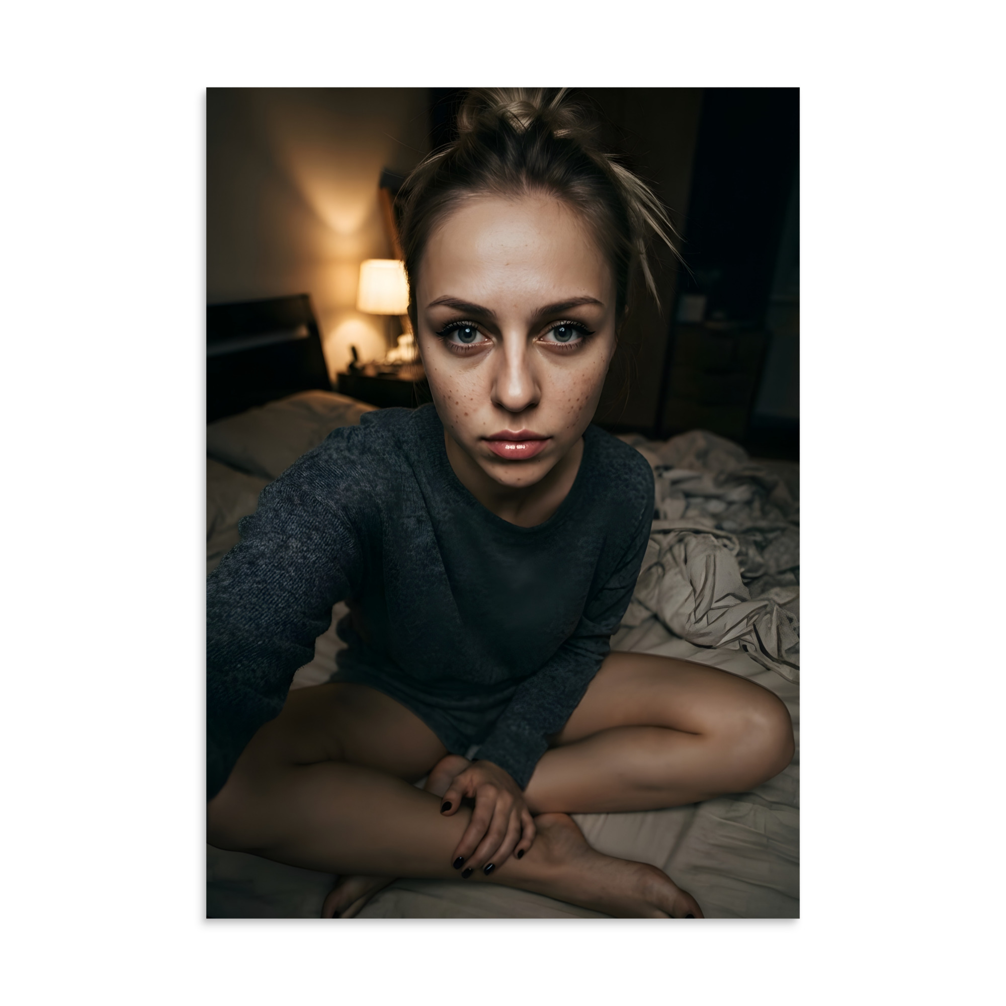 Lamp On, Bed, Not Getting Up