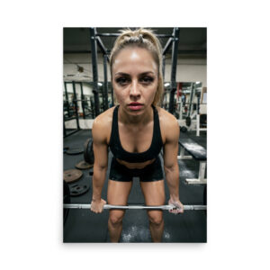 Gym, Sweat, Not Smiling for You