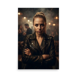 Leather On, Arms Crossed, Done