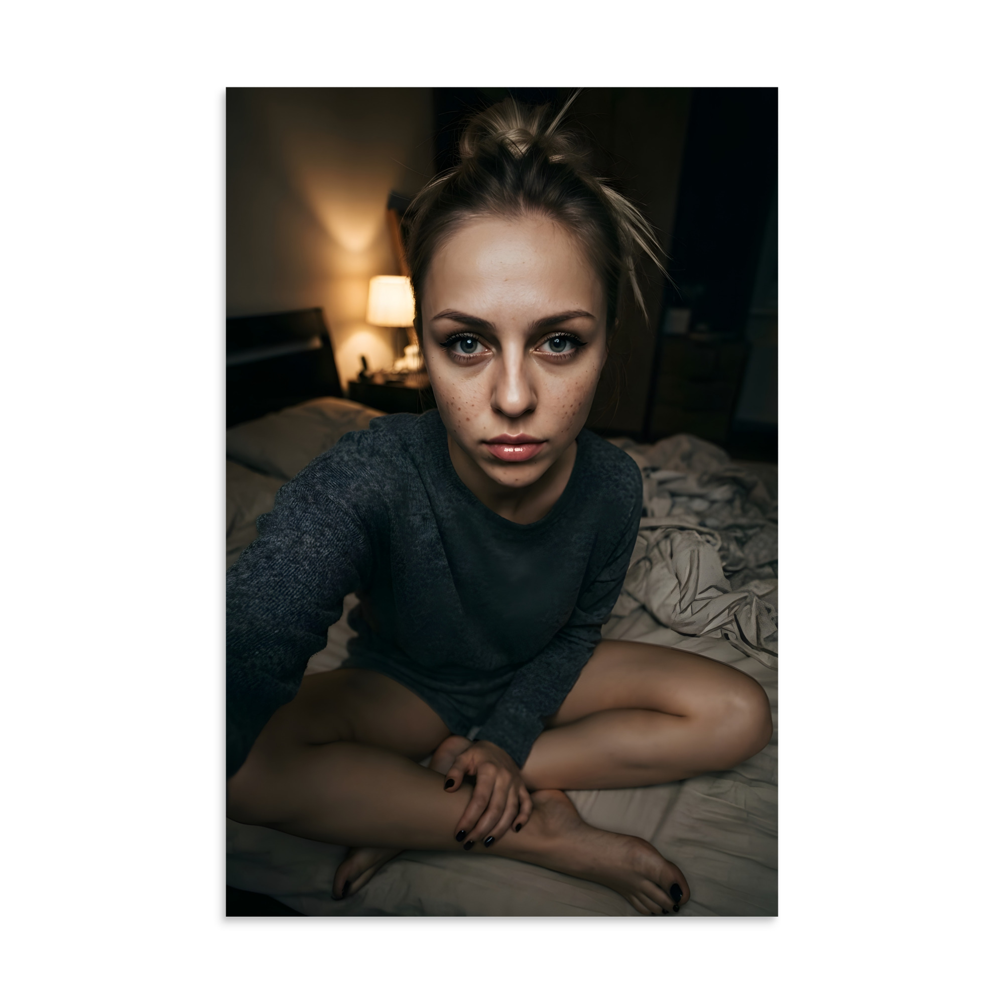 Lamp On, Bed, Not Getting Up - Image 17